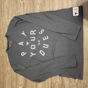 Mens Under Armour Project Rock Pay Your Dues Long Sleeve Shirt